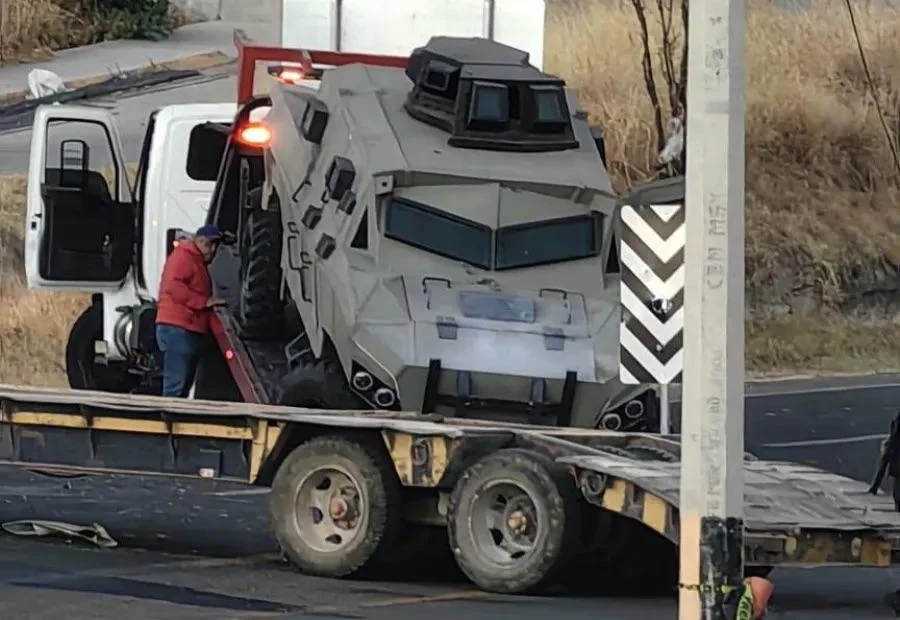 El origen del monstruo blindado de Teocaltiche, Jalisco, asegurado tras un enfrentamiento entre el CJNG y CDS, sigue siendo un misterio